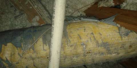 Attic Vent Damage